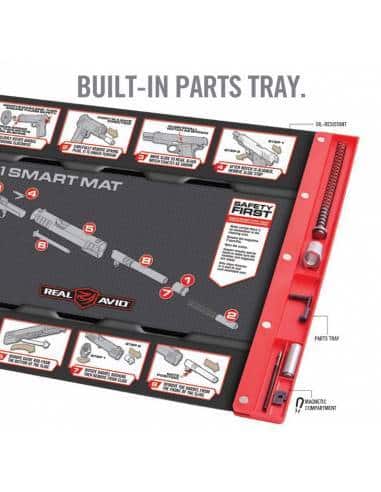 Real Avid 1911 Smart Mat, Tappetino di Pulizia della Pistola Unisex-Adulto, Trasparente
