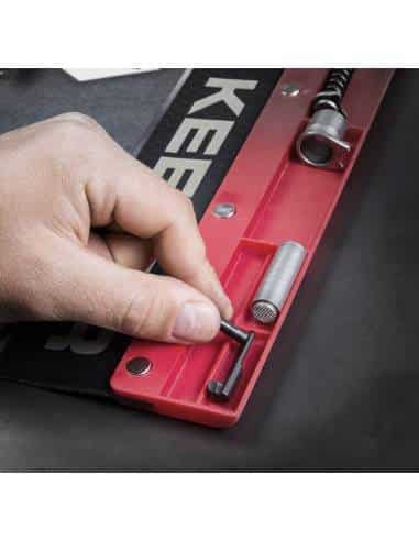 Real Avid 1911 Smart Mat, Tappetino di Pulizia della Pistola Unisex-Adulto, Trasparente