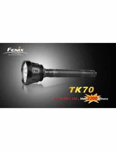 Fenix TK70, Torcia LED ad Alta Potenza [Importato da Germania]