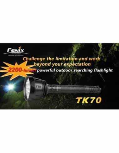 Fenix TK70, Torcia LED ad Alta Potenza [Importato da Germania]