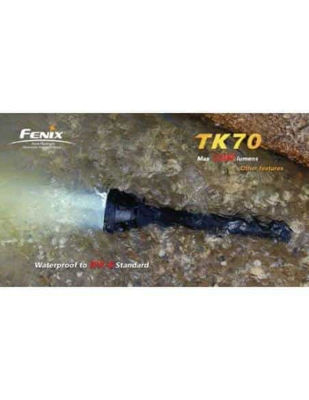 Fenix TK70, Torcia LED ad Alta Potenza [Importato da Germania]