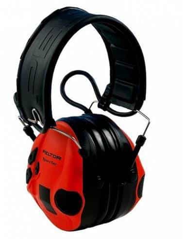 3M MT16H210F-478-RD Cuffia di Protezione, Pieghevole, 26 dB, Rosso