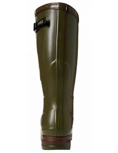 Aigle PARCOURS 2 ISO, Unisex Adults’ Wellington Boots, Green (Kaki), 9 UK (43 EU)