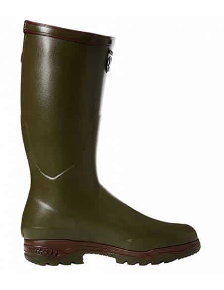 Aigle PARCOURS 2 ISO, Unisex Adults’ Wellington Boots, Green (Kaki), 9 UK (43 EU)