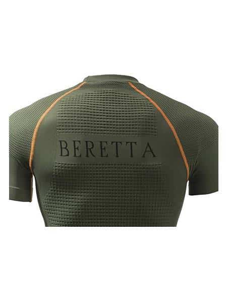 BERETTA Intimo Tecnico Manica Corta Body Mapping III Verde IM161T16590715