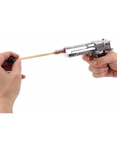 Boresnake Kit di Pulizia Universale per Fucile/Pistola da 6 Pezzi Kit di Accessori per La Pulizia del Fucile Portatile Adatto al