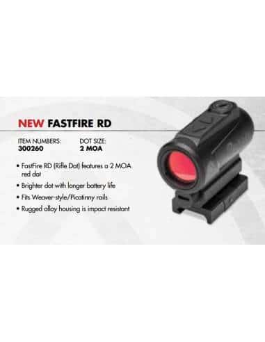 Burris Fastfitr RD 2 Moa Rifle DOT