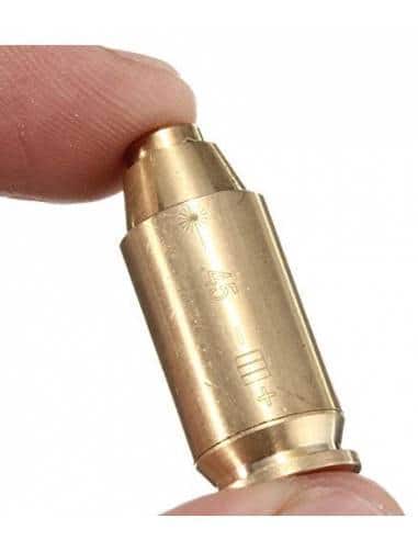 Calli Cal.45 acp.45 in ottone foro del laser rosso caccia cartuccia sighter il puntamento