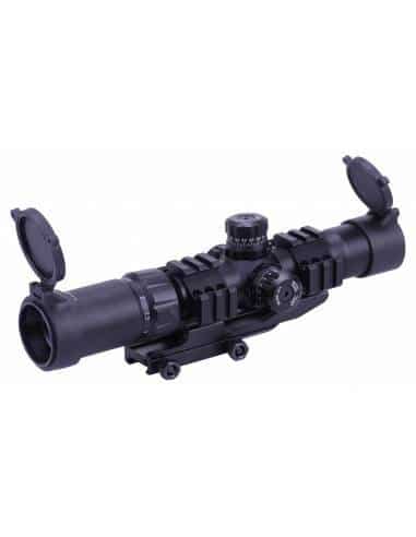 Ottica Enfield 1.5-4x30 con reticolo Illuminato Mil Dot