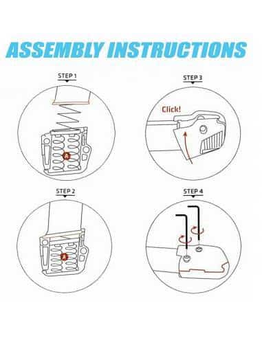 FAB Defense Glock 43 +4 Magazine Extension 43-10
