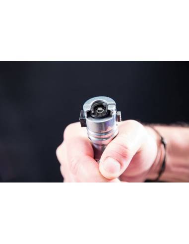 Frankford Arsenal - Stantuffo manuale con custodia, Argento