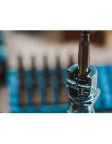 Frankford Arsenal - Stantuffo manuale con custodia, Argento