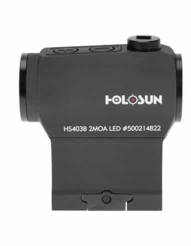 HOLOSUN HS403B Micro Red Dot Sight (2 MOA) with AR Riser by HOLOSUN