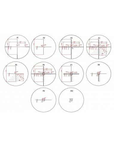 Konus EL-30 Rifle Scope - 10 RETICLES
