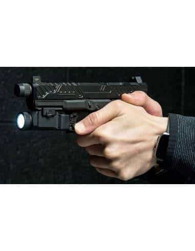 UTG Luce a pistola sub-compatta, 200 lumen, attacco Picatinny