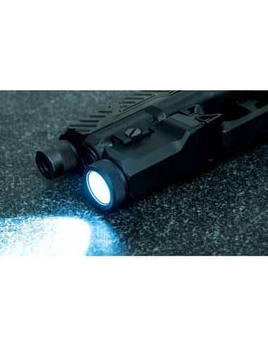 UTG Luce a pistola sub-compatta, 200 lumen, attacco Picatinny