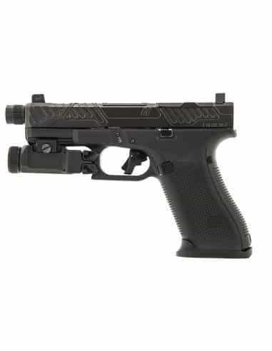 UTG Luce a pistola sub-compatta, 200 lumen, attacco Picatinny