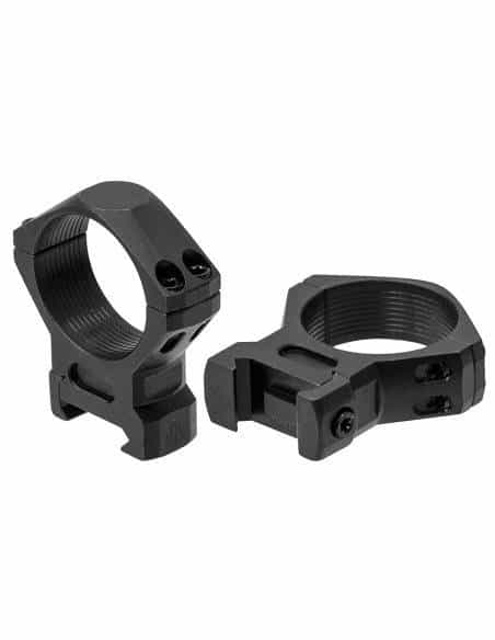 UTG Leapers RSW4154 - Anelli Picatinny in acciaio, profilo medio, larghezza 16 mm, 2 pezzi, colore: Nero