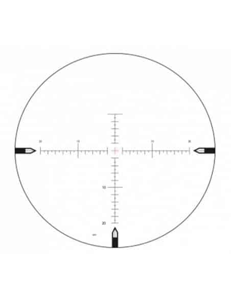 NightForce Shv 5 – 20 x 56 MM Riflescope, 30 mm .250 MOA, Moar Center Illuminated Reticle C535
