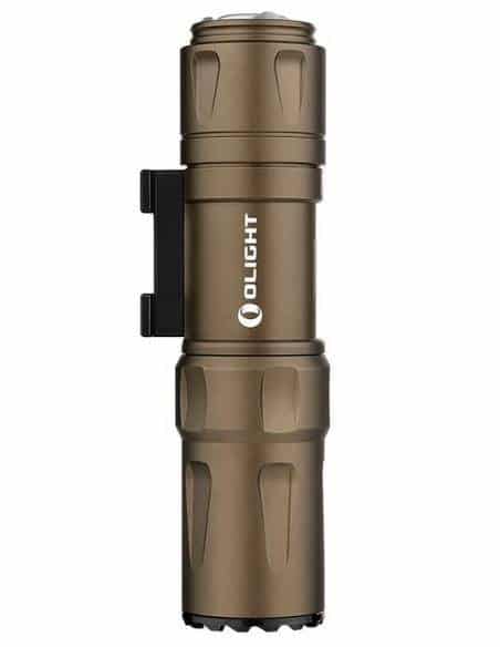 Torcia tattica Odin Mini 1.250 lum con pulsante remoto e montatura M-Lok Olight deserto limitato
