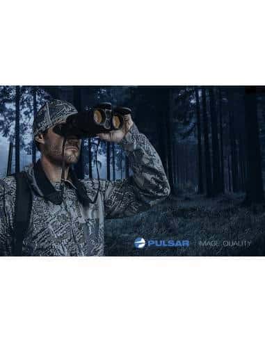Pulsar Expert LRF - Binocolo con telemetro 8 x 4 0