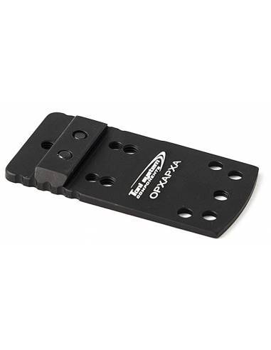 Toni system - Base Piastrina a Coda di Rondine per Red DOT per Pistola Beretta APX RDO - Combat(Tipo A)