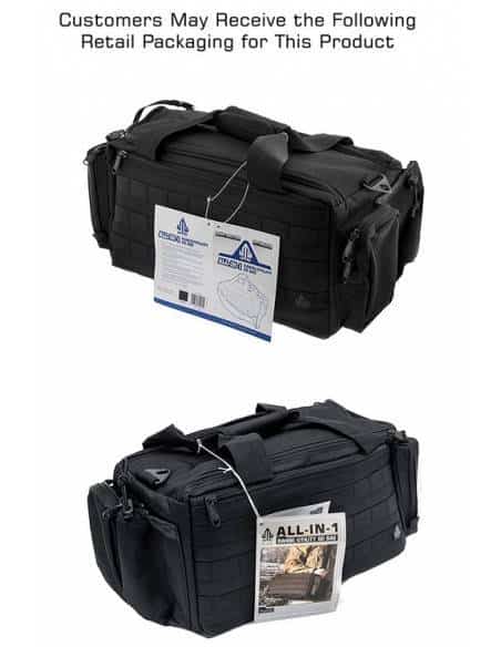 UTG Range Bag, Schwarz Unisex – Adulto, Black, One Size