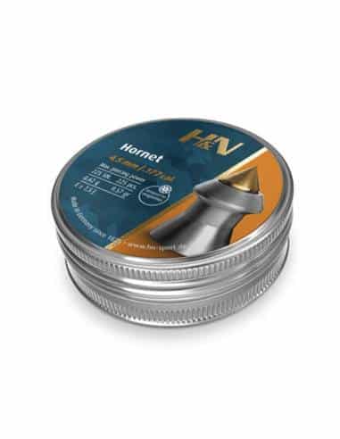 Haendler & Natermann Sport, H&N DIABOLO Hornet 4.50MM (225) Unisex Adulto, Argento-Rame, 4.50