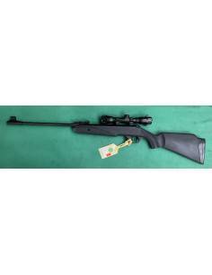 Carabina a molla canna pieghevole economica con ottica attacchi in polimero Diana F21 Calibro 4,5 2