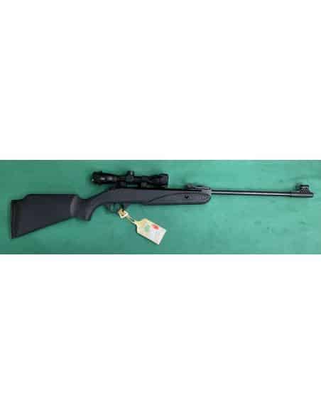 Carabina a molla canna pieghevole economica con ottica attacchi in polimero Diana F21 Calibro 4,5