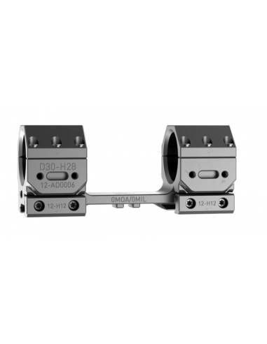 Audere attacchi anelli Adversus Scope Mount 30mm 0 MOA h38 - AD0008/A