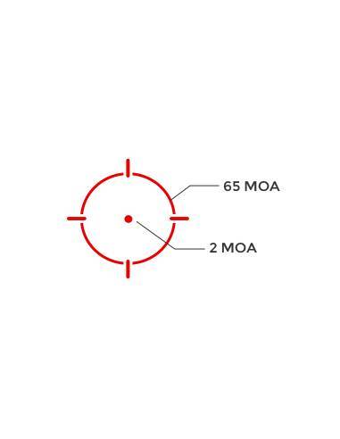 Holosun Red Dot Sight 2 MOA - HS510C CON SLITTA PER FUCILI DA CACCIA E A POMPA