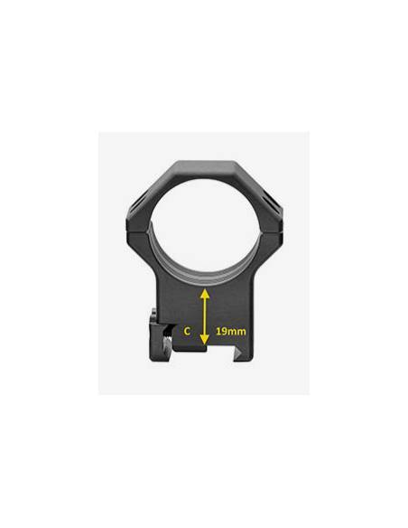Contessa Light Picatinny Rings 34mm Alti H 19mm - LPR03/C
