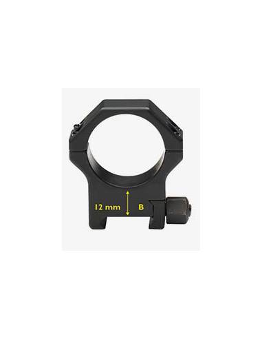 Contessa anelli attacchi Steel Picatinny Rings 30mm H 12mm - SPP02/B