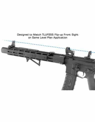 UTG Modello 4 Low Profile Flip-up Front Sight per paramani