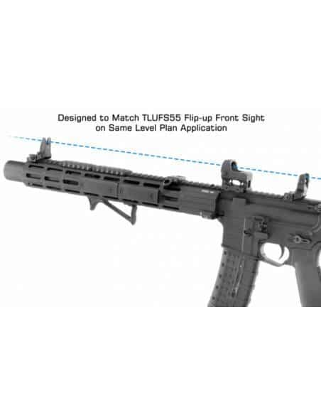 UTG Modello 4 Low Profile Flip-up Front Sight per paramani