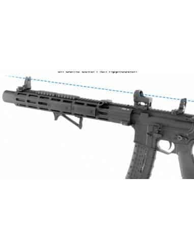 UTG Modello 4 Low Profile Flip-up Front Sight per paramani