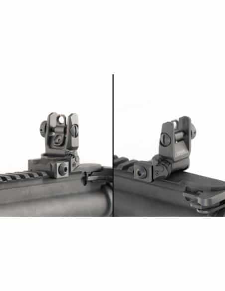 UTG Modello 4 Low Profile Flip-up Front Sight per paramani