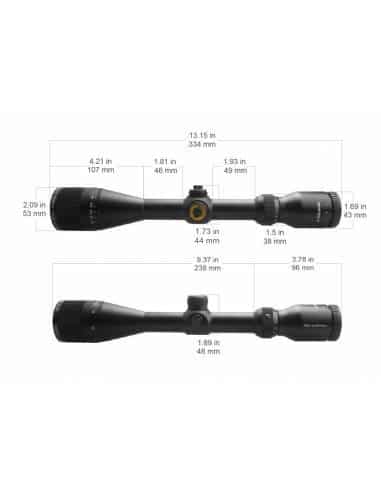 Ottica Vector Optics Outback 3-12x40 SFP - SCOM-22