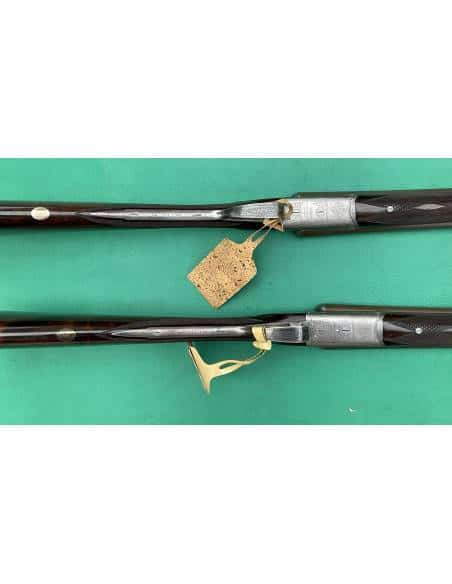 Coppia Lancaster cal. 12 incise