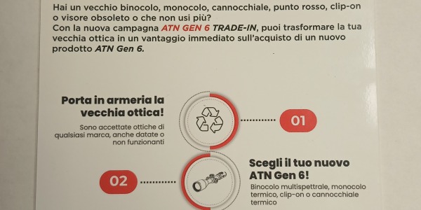 ATN GEN 6 TRADE-IN NUOVA GENERAZIONE
