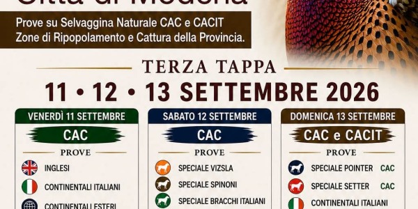 3° TROFEO MUTINA - CITTA' DI MODENA
