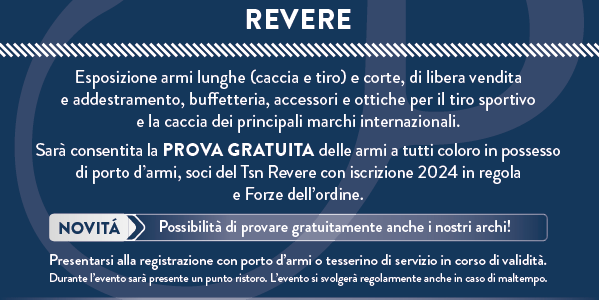 1° Bignami Day - TSN Sez. di Revere (MN) - Sabato 6 e Domenica 7 Luglio 2024